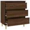 vidaXL Buffet Chêne marron 60x35x70 cm Bois d'ingénierie