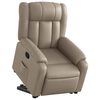 vidaXL Fauteuil inclinable Cappuccino Similicuir