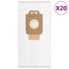 vidaXL Sacs d&rsquo;aspirateur pour Nilfisk King 20 pcs