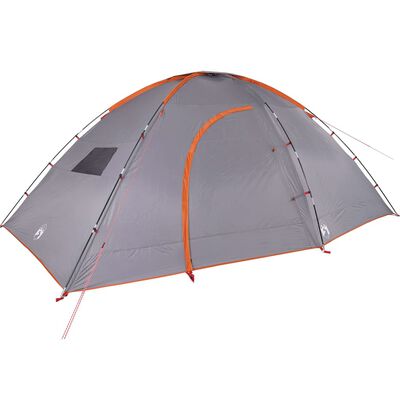 vidaXL Tente de camping 8 personnes orange imperméable