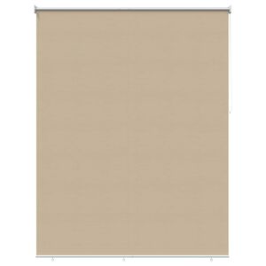 vidaXL Store roulant ext&eacute;rieur protection UV Beige