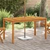 vidaXL Table de jardin 140x80x74 cm Bois d'acacia massif