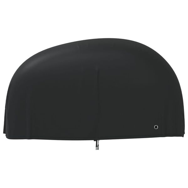vidaXL Housse de v&eacute;lo noir 200x85x110 cm oxford 190T