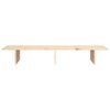 vidaXL Support pour moniteur 100x27x15 cm Bois de pin solide