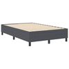 vidaXL Cadre de lit plateforme Gris fonc&eacute; 120 x 200 cm