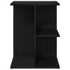 vidaXL Tables de chevet 2 pcs ch&ecirc;ne noir 46,5x29x61 cm bois ing&eacute;nierie