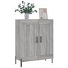 vidaXL Buffet sonoma gris 69,5x34x90 cm bois d'ing&eacute;nierie
