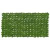 vidaXL &Eacute;cran de balcon avec feuilles Rectangulaire 200 x 100 cm