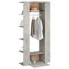 vidaXL Armoires de couloir 2 pcs gris b&eacute;ton bois d'ing&eacute;nierie