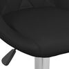 vidaXL Tabouret de bar Noir Similicuir