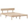 vidaXL Lit biblioth&egrave;que sans matelas 120x190 cm bois de pin massif