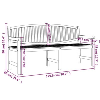 vidaXL Ensemble à manger de jardin 5pcs Bois de teck massif