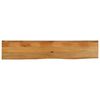 vidaXL Dessus de table &agrave; bord vivant 160x40x3,8cm bois massif manguier