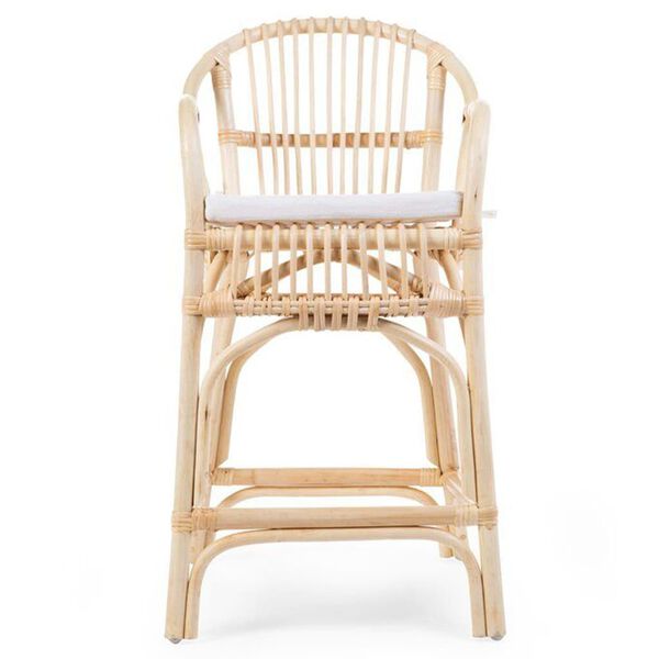 CHILDHOME Chaise junior avec coussin Montana Rotin