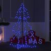 vidaXL Arbre de No&euml;l c&ocirc;ne 160 LED d'int&eacute;rieur/d'ext&eacute;rieur 78x120 cm