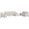 vidaXL Ensemble de canap&eacute;s 4 pcs avec coussins et traversins velours