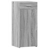 vidaXL Buffet sonoma gris 40x42,5x93 cm bois d'ing&eacute;nierie