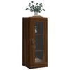 vidaXL Armoire murale ch&ecirc;ne marron 34,5x34x90 cm