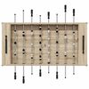 vidaXL Table de Football Ch&ecirc;ne Sonoma 146,5 x 74 x 85 cm