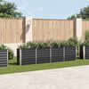 vidaXL Jardini&egrave;re 320x40x77 cm Acier galvanis&eacute; Anthracite