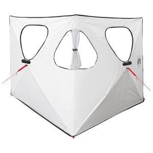 vidaXL Tente de Chasse avec toit Blanc Occultant 145 x 145 x 150 cm