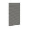 vidaXL Store pliss&eacute; anthracite 75x150 cm largeur du tissu 74,4 cm