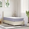vidaXL Matelas en mousse moyennement doux 90x200 cm
