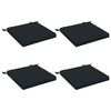 vidaXL Coussins de si&egrave;ge 4 pi&egrave;ces SOEST 4 pc 100 % polyester