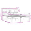 vidaXL Lit biblioth&egrave;que sans matelas 180x200 cm bois massif de pin