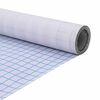 vidaXL Film pour fenêtre dépoli design à rayures 0,9x10 m PVC