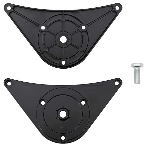 vidaXL 4 pieds de table r&eacute;glables en hauteur 710 mm Noir