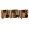 vidaXL Buffets 3 pc Bois ancien
