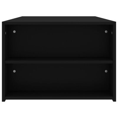 vidaXL Table basse Noir 100x60x42 cm bois d’ingénierie