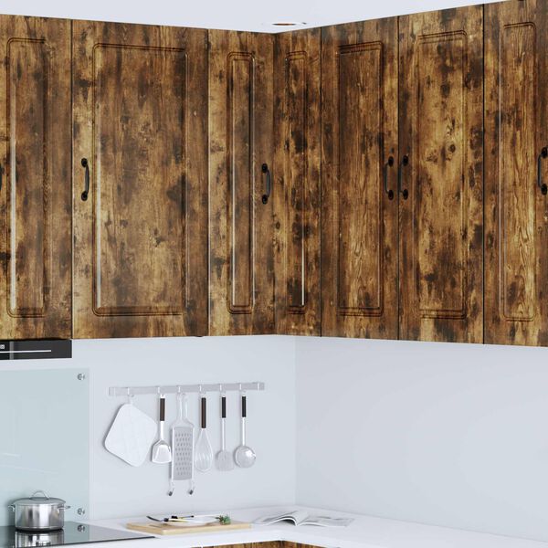 vidaXL Armoire de cuisine Kalmar Ch&ecirc;ne fum&eacute; 57 x 57 x 100 cm