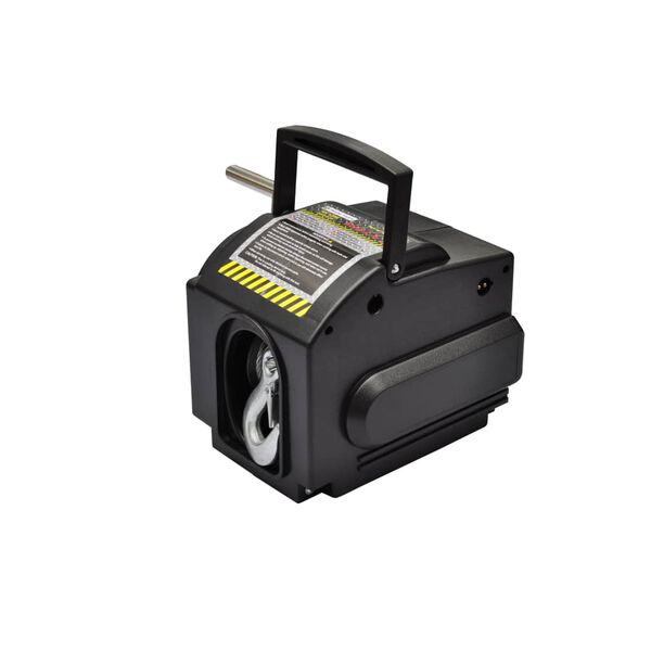 Treuil &eacute;lectrique portable 12V 900kg (2000lbs) t&eacute;l&eacute;commande
