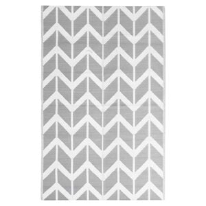 vidaXL Tapis d'ext&eacute;rieur ARAKIL Gris 160x230 cm PP