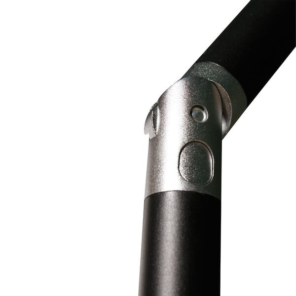 Madison Parasol de jardin Flores Luxe 300 cm rond écru