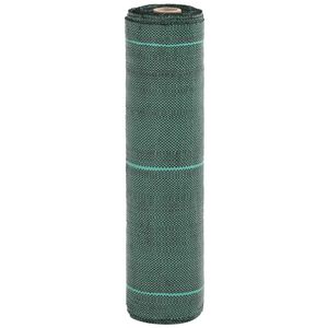 vidaXL Membrane anti-mauvaises herbes vert 0,5x10 m PP