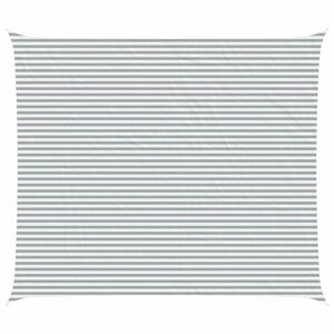 vidaXL Voile d'ombre Gris clair et blanc 7 x 6 m