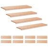 vidaXL Marches d'escalier 12 pi&egrave;ces 90 x 30 x 2 cm Naturel
