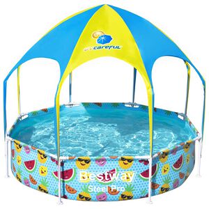 Bestway Piscine hors sol Steel Pro UV Careful pour enfants 244x51 cm