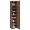 vidaXL Armoire de rangement mince ch&ecirc;ne marron 45x42,5x225 cm