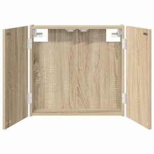 vidaXL Cabinet pour cible Ch&ecirc;ne Sonoma 56 x 12 x 53,5 cm