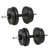 vidaXL Ensemble d'halt&egrave;res 14 pcs 20 kg