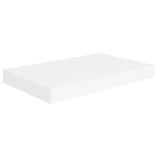 vidaXL &Eacute;tag&egrave;res murales flottantes 4 pcs blanc 40x23x3,8 cm MDF