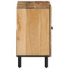 vidaXL Armoire lavabo de salle de bain bois massif de manguier