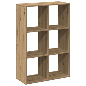 vidaXL &Eacute;tag&egrave;re s&eacute;paratrice de pi&egrave;ce ch&ecirc;ne artisanal 69,5x29x103,5 cm