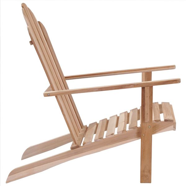 vidaXL Chaise Adirondack Teck