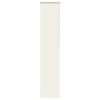 vidaXL Store enrouleur occultant blanc cass&eacute; 55x210cm largeur du tissu