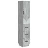 vidaXL Ensemble de Meubles 2 pc 33 x 34,5 x 87 cm Bois d'ing&eacute;nierie